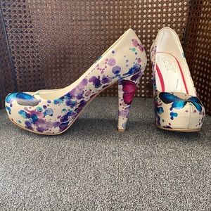 Platform Butterfly Shoes